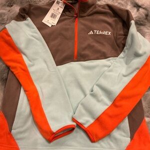 Adidas Terrex Colorblock Fleece Pullover -Women’s Small NWT